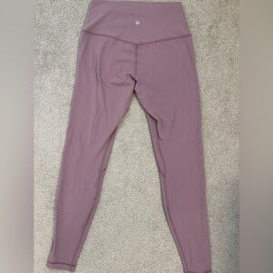 Lululemon Align HR Mauve Leggings